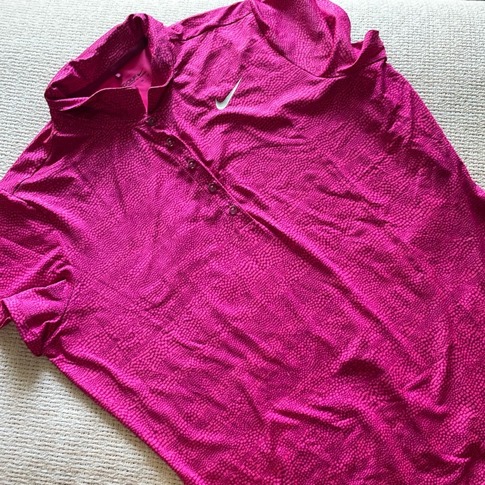 Magenta Nike Polo